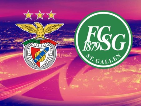 Liga Europa - SLB x FC St. Gallen (Direto)