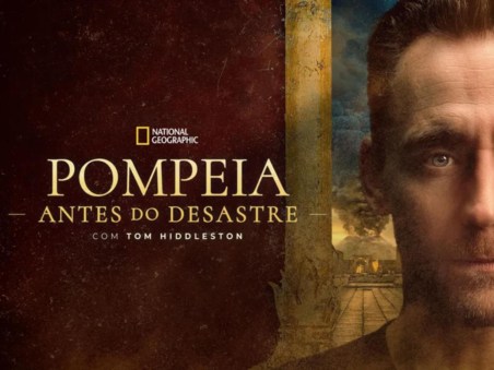 Pompeia antes do Desastre, com Tom Hiddleston