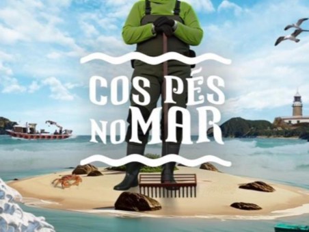 Cos Pés no Mar