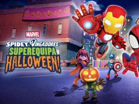 Spidey e os vingadores: halloween em equipa!